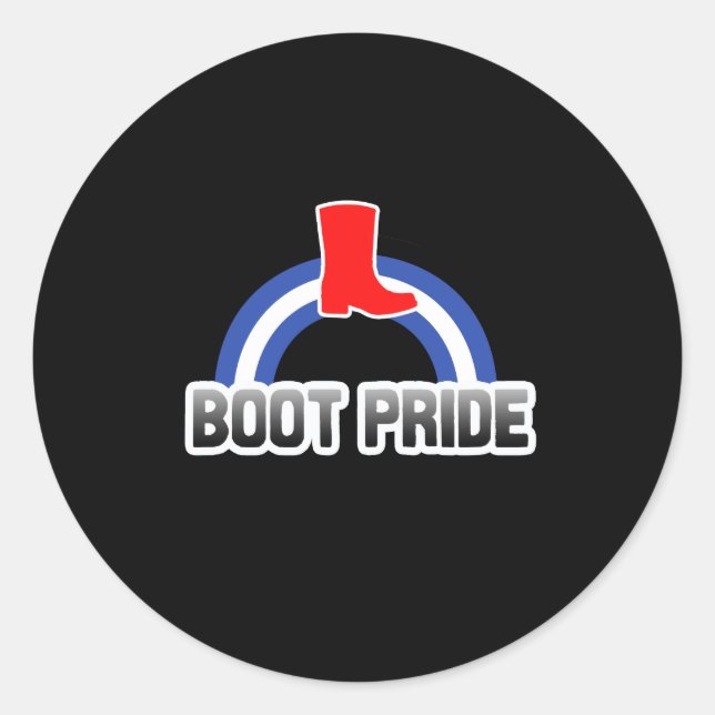 Adesivo Orgulho da Bota (Frente)