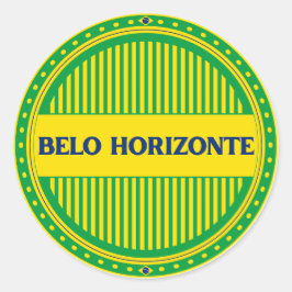Adesivo Orgulho da Cidade Belo Horizonte – Identidade Bras