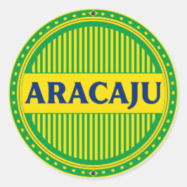 Adesivo Orgulho da Cidade de Aracaju – Identidade Brasilei