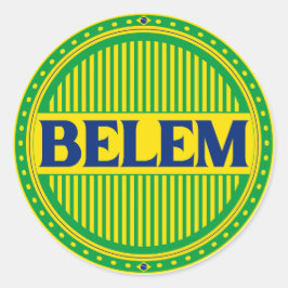 Adesivo Orgulho da Cidade de Belém – Identidade Brasileira