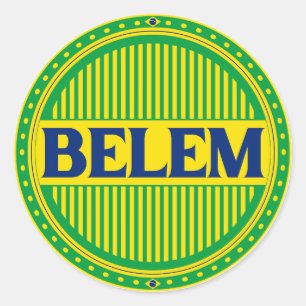 Adesivo Orgulho da Cidade de Belém – Identidade Brasileira