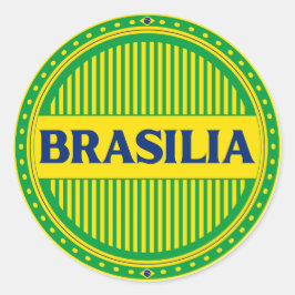 Adesivo Orgulho da Cidade de Brasília – Identidade Brasile