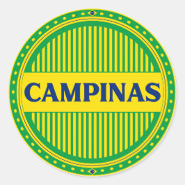 Adesivo Orgulho da Cidade de Campinas – Identidade Brasile