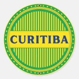 Adesivo Orgulho da Cidade de Curitiba – Identidade Brasile