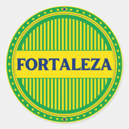 Adesivo Orgulho da Cidade de Fortaleza – Identidade Brasil