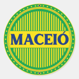 Adesivo Orgulho da Cidade de Maceió – Identidade Brasileir
