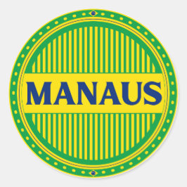 Adesivo Orgulho da Cidade de Manaus – Identidade Brasileir