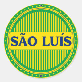 Adesivo Orgulho da Cidade de São Luís – Identidade Brasile