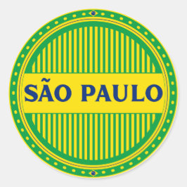 Adesivo Orgulho da Cidade de São Paulo – Identidade Brasil
