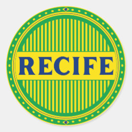 Adesivo Orgulho da Cidade do Recife – Identidade Brasileir