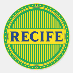 Adesivo Orgulho da Cidade do Recife – Identidade Brasileir