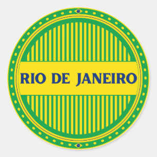 Adesivo Orgulho da Cidade do Rio de Janeiro – Identidade B