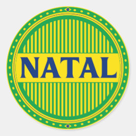 Adesivo Orgulho da Cidade Natal – Identidade Brasileira
