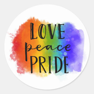 Adesivo Orgulho da Paz de Amor