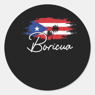 Adesivo Orgulho de Bandeira Porto Rico Boricua Porto Rico