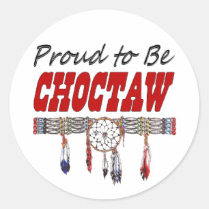 Adesivo Orgulho de Choctaw Decals ou Folhas adesivas