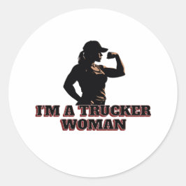 Adesivo Orgulho de Estrada de Energia entre Mulheres Camin