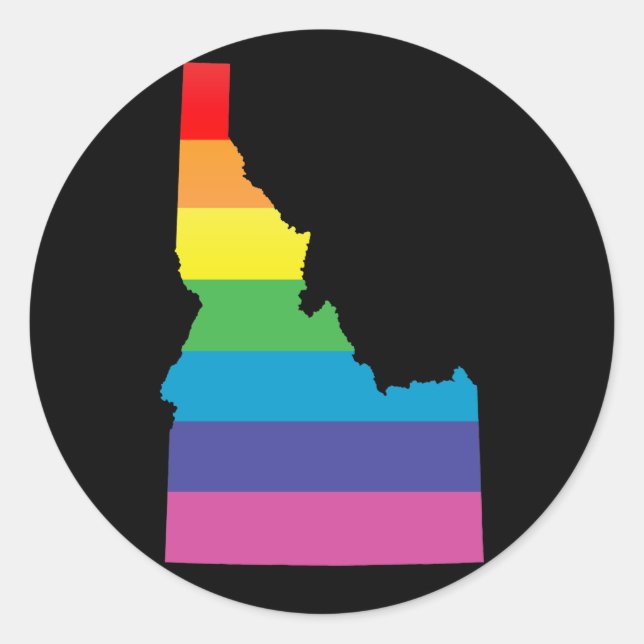 Adesivo orgulho de idaho. (Frente)