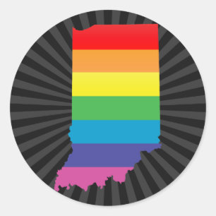 Adesivo orgulho de indiana