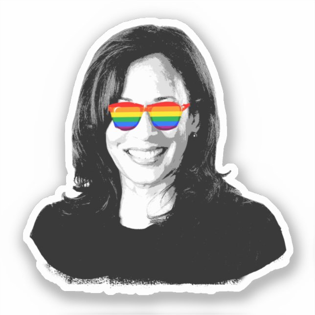 Adesivo Orgulho de Kamala Harris (Frente)