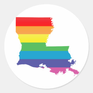 Adesivo orgulho de louisiana.