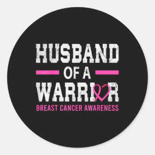Adesivo Orgulho De Marido De Um Guerreiro De Cancer De Mam