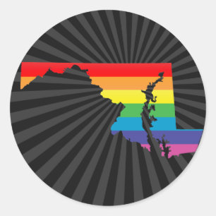 Adesivo orgulho de maryland