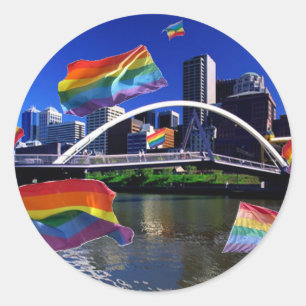 Adesivo Orgulho de Melbourne, Austrália