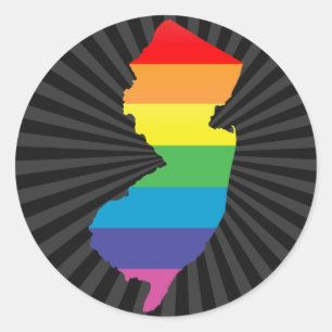 Adesivo orgulho de New-jersey