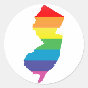 Adesivo orgulho de New-jersey