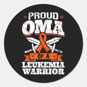 Adesivo Orgulho De Oma De Uma Guerreira Da Leucemia Sensib