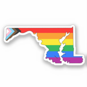 Adesivo Orgulho de Progresso LGBTQ do Orgulho do Orgulho d