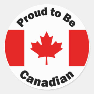 Adesivo Orgulho de ser canadense