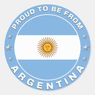 Adesivo Orgulho De Ser Da Argentina
