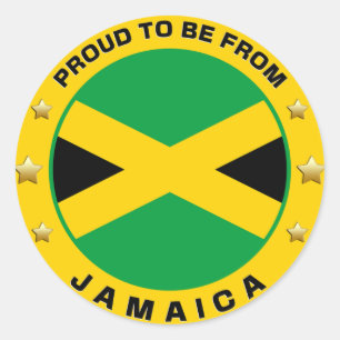 Adesivo Orgulho De Ser Da Jamaica