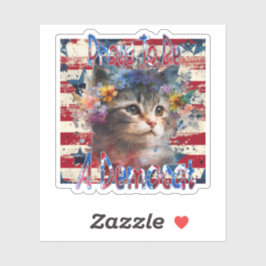 Adesivo Orgulho De Ser Um Democat