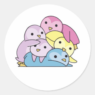 Adesivo Orgulho de Sinalizador Aporagender Lgbtq Cute Peng