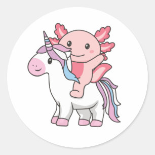 Adesivo Orgulho De Sinalizador Intersexual Lgbtq Axolotl N