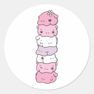 Adesivo Orgulho de Sinalizador Pomossexual Lgbtq Cute Hipp