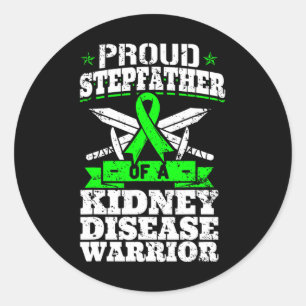 Adesivo Orgulho De Um Guerreiro Da Doença Renal Ckd A