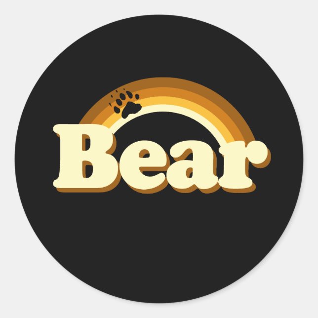 Adesivo Orgulho de Urso (Frente)