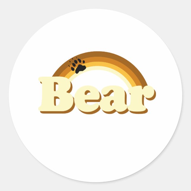 Adesivo Orgulho de Urso (Frente)