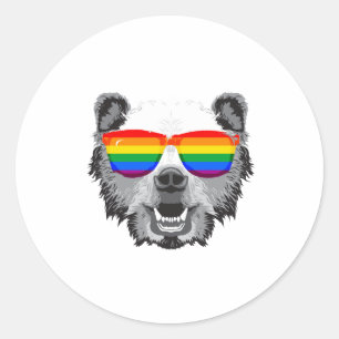 Adesivo Orgulho de Urso Cinzento