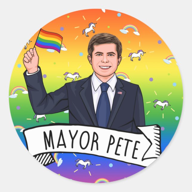 Adesivo Orgulho do Prefeito Pete (Frente)