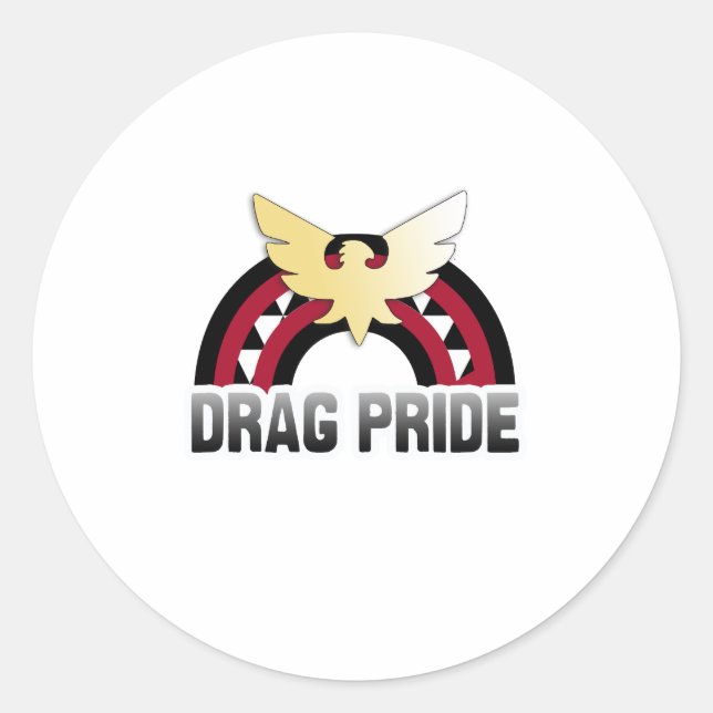 Adesivo Orgulho Drag (Frente)