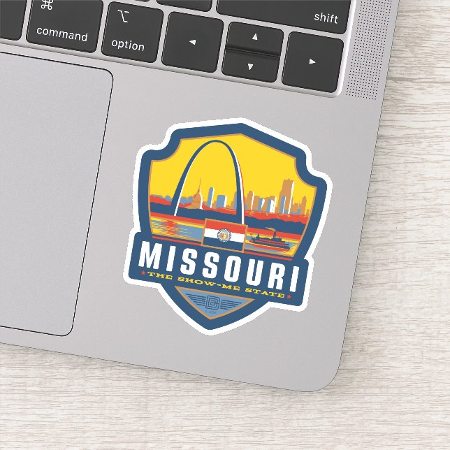 Adesivo Orgulho Estatal | Missouri (Detalhe)