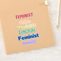 orgulho feminista - fonte divertida - fundo transp