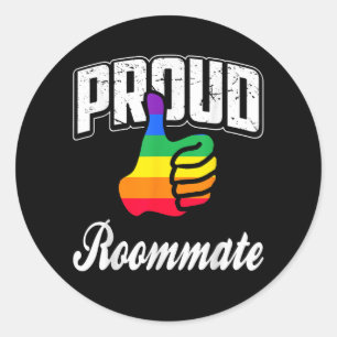 Adesivo Orgulho Gay do Colega de Quarto