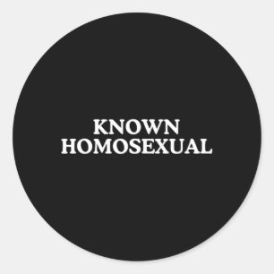 Adesivo Orgulho Gay Engraçado Conhecido Humor LGBTQIA