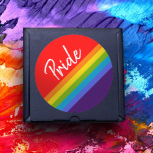 Adesivo Orgulho gay LGBT personalizável e brilhante